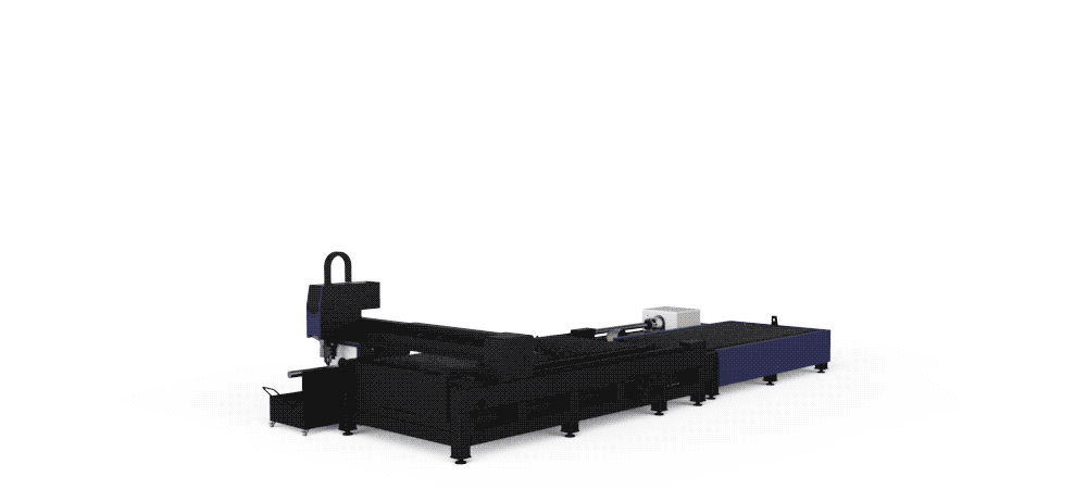 
								FE-BST Protective Enclosed Sheet And Tube Laser Cutting Machine full									