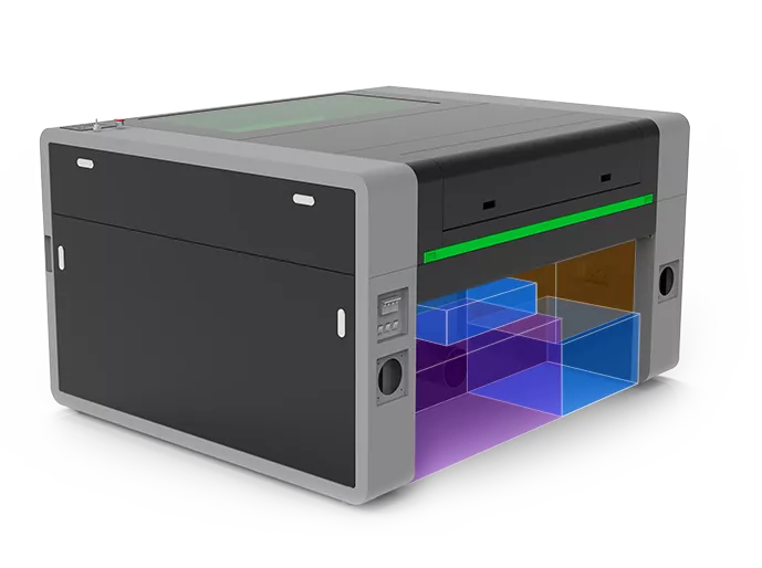 
								LC Laser Cutting & Engraving Machine full									