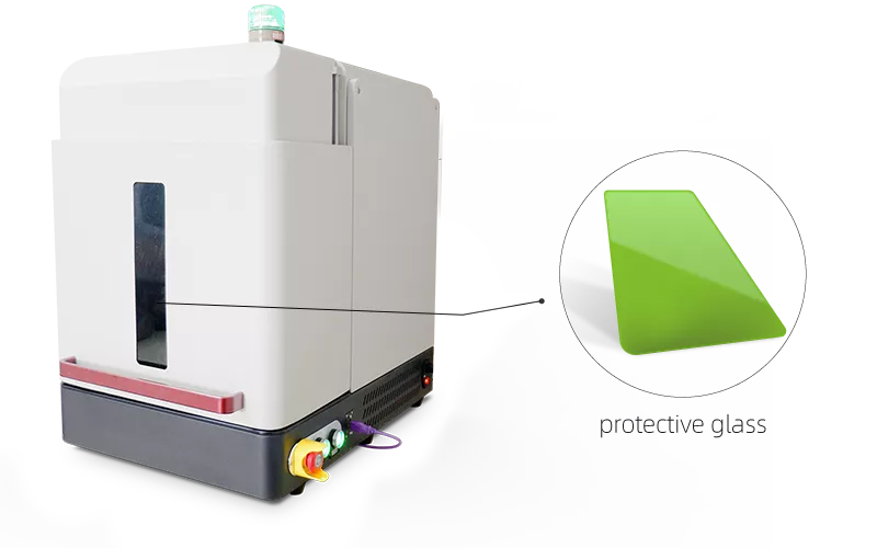 
								LM-P Enclosed Fiber Laser Marking Machine full									
